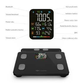 Osobná váha TrueLife FitScale W8 BT Black čierna

 obrázok produktu 14 z 15