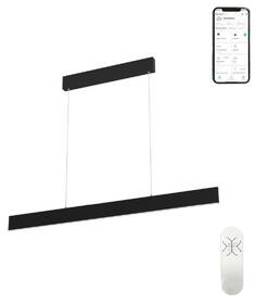 Závesné svietidlo IMMAX NEO LISTON SMART 118cm 18W Zigbee 3.0 čierne

 obrázok produktu 2 z 4