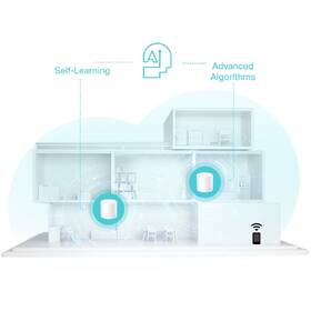 Kompletný Wi-Fi systém TP-Link Deco X50 (1 ks) biely

 obrázok produktu 5 z 7