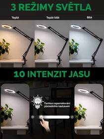 Stolná lampa IMMAX ZOOM čierna

 obrázok produktu 13 z 13