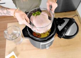 Multifunkčný tlakový hrniec Concept CK8000 COOKERY 11 v 1 čierny

 obrázok produktu 30 z 31
