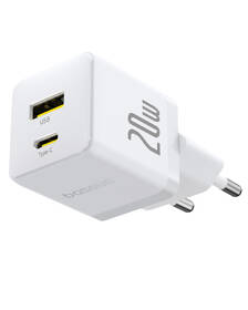 Nabíjačka do siete Baseus Palm 20W 1xUSB-A 1xUSB-C PD QC 3.0 biela

 obrázok produktu 1 z 13