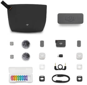 Mikrofón DJI Mic Mini 2S (2 TX + 1 RX + Charging Case) čierny

 obrázok produktu 1 z 14