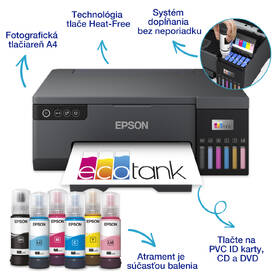 Tlačiareň atramentová Epson EcoTank L8050 čierna

 obrázok produktu 2 z 15
