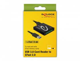 Čítačka pamäťových kariet DeLock USB 3.0 / CFast čierna

 obrázok produktu 3 z 3