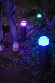 Svietidlo vonkajšie Philips Calla Large White and Color Ambiance, bez zdroje čierne

 obrázok produktu 6 z 9