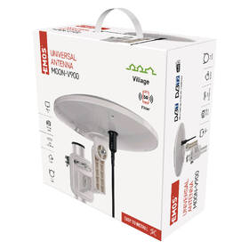 Anténa EMOS VILLAGE MOON-V900, DVB-T2, FM, DAB, filter LTE/4G/5G biela

 obrázok produktu 11 z 11