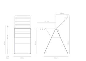 Sušiak na bielizeň Brabantia HangOn, 20 m, Metallic Grey strieborný

 obrázok produktu 9 z 21
