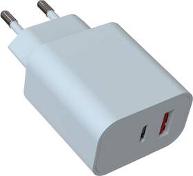 Nabíjačka do siete WG 1x USB-A/1x USB-C 20W biela

 obrázok produktu 1 z 2