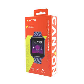 Inteligentné hodinky Canyon Joyce KW-43 modré

 obrázok produktu 7 z 7