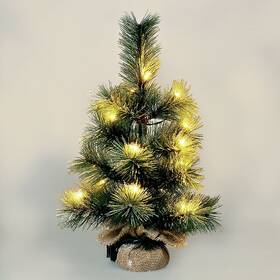 Vianočný stromček Solight 45cm, 15LED, 3x AA, IP44, časovač 

 obrázok produktu 2 z 3