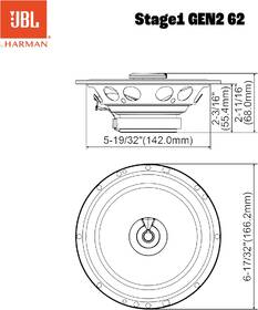 Reproduktory JBL Stage1 Gen2 62 čierne

 obrázok produktu 5 z 6