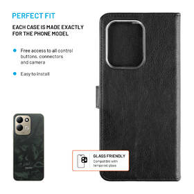 Puzdro na mobil flipové FIXED Opus na Xiaomi Redmi 17 4G čierne

 obrázok produktu 2 z 9