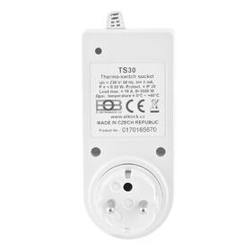 Inteligentná zásuvka Elektrobock TS30, tepelne spínaná 

 obrázok produktu 2 z 2