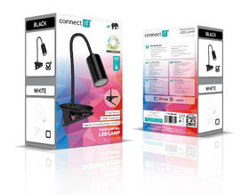 Stolná lampa Connect IT Clip 2 čierna

 obrázok produktu 5 z 5