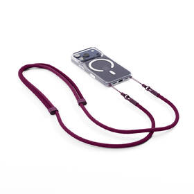 Popruh na krk Spello by Epico Spello Rope Crossbody Strap vínový

 obrázok produktu 6 z 6