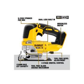 Priamočiara píla Dewalt DCS334NT-XJ (bez batérie) 

 obrázok produktu 5 z 7