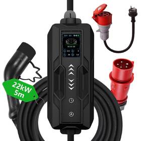 Cestovná nabíjacia stanica IMMAX pro elektromobily EV/PHEV AC Type 2 22 kW 

 obrázok produktu 11 z 13