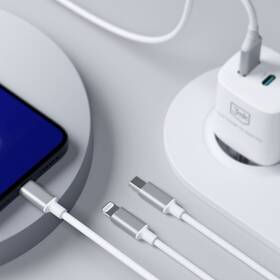 Kábel 3mk Hyper 3in1 USB-A/USB-C na USB-C/microUSB/Lightning, 1,5m biely

 obrázok produktu 8 z 10
