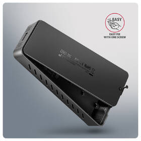 Externý rámček Axagon ARMORED box, USB-C 20Gbps - M.2 NVMe SSD čierny

 obrázok produktu 6 z 9