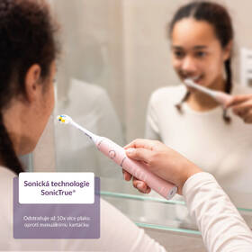 Zubná kefka TrueLife SonicBrush Compact Pink 

 obrázok produktu 7 z 10