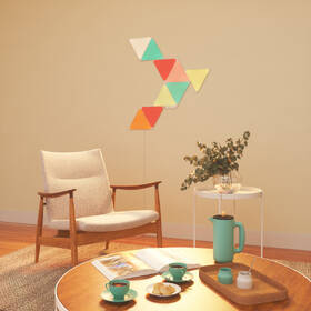LED svetlo Nanoleaf Shapes Triangles Starter Kit 15ks 

 obrázok produktu 7 z 7