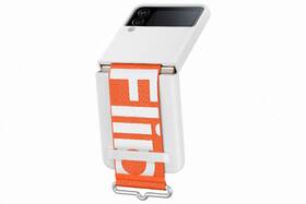 Kryt na mobil Samsung Galaxy Z Flip4 Silicone cover with strap biely

 obrázok produktu 5 z 6