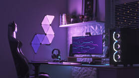 LED svetlo Nanoleaf Shapes Ultra Black Triangles Starter Kit 9 ks 

 obrázok produktu 1 z 5