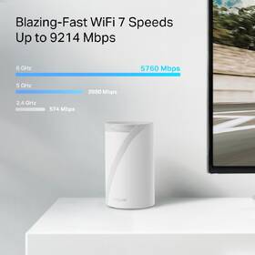 Kompletný Wi-Fi systém TP-Link Deco BE65-5G (1 ks) biely

 obrázok produktu 4 z 13