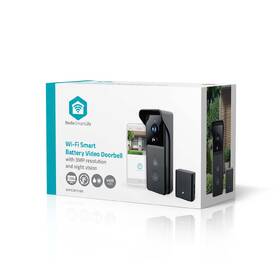 Videozvonček Nedis SmartLife WIFICDP21BK čierny

 obrázok produktu 16 z 17