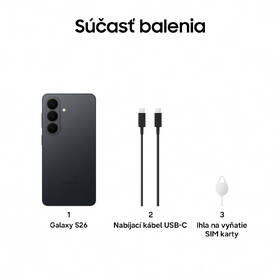 Mobilný telefón Samsung Galaxy S26 5G 12 GB / 512 GB čierny

 obrázok produktu 8 z 19