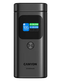 Powerbank Canyon OnPower 150 15000mAh Aluminium sivá

 obrázok produktu 4 z 8
