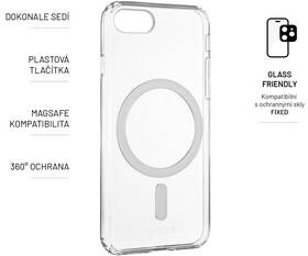 Kryt na mobil FIXED MagPure s podporou MagSafe pro Apple iPhone 7/8/SE (2020/2022) priehľadný

 obrázok produktu 1 z 4