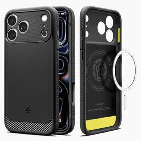 Kryt na mobil Spigen Rugged Armor MagSafe na Apple iPhone 18 Pro / 17 Pro čierny

 obrázok produktu 1 z 7