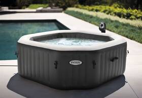 Vírivka Intex Pure SPA 79" Octagon, antracit 

 obrázok produktu 3 z 27