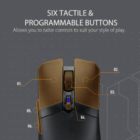 Myš Asus TUF GAMING M4 Wireless čierna

 obrázok produktu 12 z 12