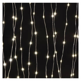 Vianočné osvetlenie EMOS 240 LED drop řetěz – záclona, 1,7x2 m, venkovní i vnitřní, teplá bílá, programy 

 obrázok produktu 3 z 15