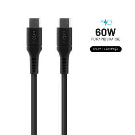 Kábel FIXED Liquid silicone USB-C/Lightning s podporou PD, MFi, 2m čierny

 obrázok produktu 1 z 8