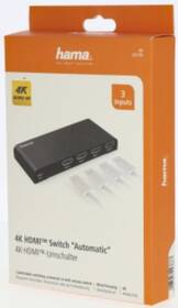 HDMI rozbočovač Hama 4K-HDMI™  3x1 

 obrázok produktu 2 z 2