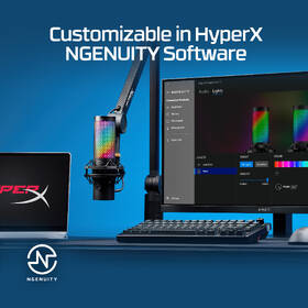 Mikrofón HyperX QuadCast 2 S čierny

 obrázok produktu 16 z 19