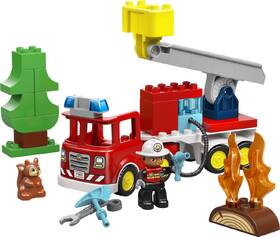 Stavebnica LEGO® DUPLO® 10473 Hasičské auto s hadicou a hasičom 

 obrázok produktu 1 z 9