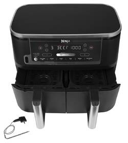 Fritéza teplovzdušná Ninja AF451EU Foodie MAX Dual Zone 9,5 l čierna

 obrázok produktu 4 z 4