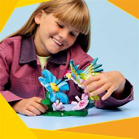 Stavebnica LEGO® Creator 3 v 1 31384 Divoká zvířata: Barevný kolibřík 

 obrázok produktu 4 z 8