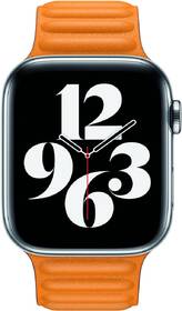 Remienok Apple Watch 40mm nechtíkovo oranžový kožený ťah – M/L 

 obrázok produktu 2 z 2