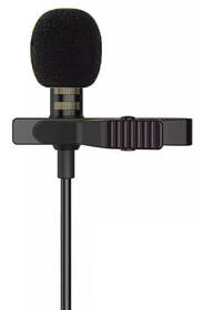 Mikrofón PLATINET Lavalier Lapel Metal Clip čierny

 obrázok produktu 1 z 6