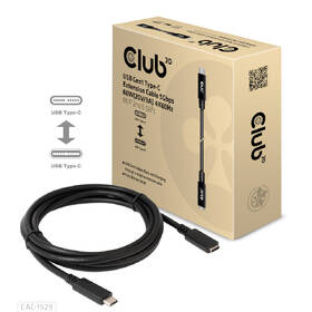 Kábel Club3D USB-C 60W, predlžovací, 2m čierny

 obrázok produktu 1 z 4