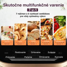 Fritéza teplovzdušná COSORI DC123S TurboTower Pro, 10,8 l čierny

 obrázok produktu 7 z 9