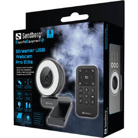 Webkamera Sandberg Streamer USB Pro Elite čierna

 obrázok produktu 10 z 10
