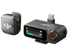 Mikrofón DJI Mic 3 (1 TX + 1 RX) sivý

 obrázok produktu 1 z 6