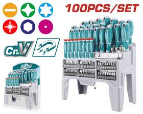 Sada skrutkovačov Total tools THT2506100 (100ks) 

 obrázok produktu 2 z 2